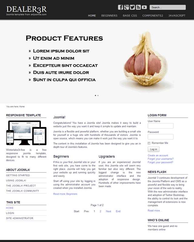 A4joomla Dealer3R